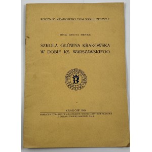 Sieniuc Irena Danuta, Krakauer Gymnasium in der Ära des Pfarrers.