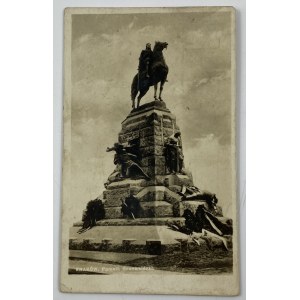 [Postkarte] Krakauer Grunwald-Denkmal. Weltmeisterschaft im Schießen Lviv 23. VIII. - 6. IX. 1931