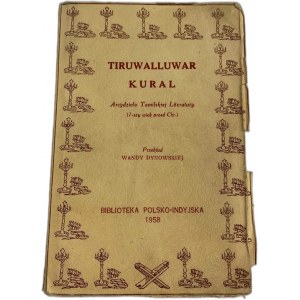 [Übersetzt von Dynowska] Tiruwalluwar, Tiru-Kural. Meisterwerk der tamilischen Literatur