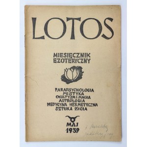 Lotos. Miesięcznik. Zeszyt 5, Rocznik VI, Maj 1939
