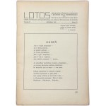 Lotus. Monatszeitschrift. Bd. 11, Jahrbuch II, November 1935