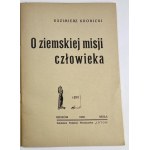 Krobicki Kazimierz, O ziemskiej misji człowieka [Wisła 1939]