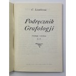 Lombroso Cesare, Podręcznik grafologji