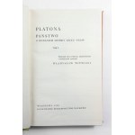 Platón, Dialógy + Štát [11 zväzkov].