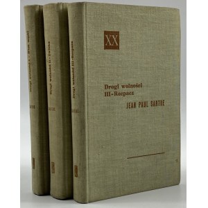 Sartre Jean-Paul, Wege der Freiheit Bd. 1-3 [vollständig].