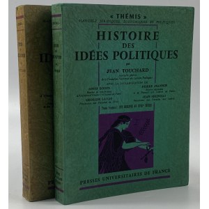 Touchard Jean, Histoire des Idees Politiques T. 1-2 [Podpis Jozefa Bublého].
