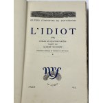 Dostojewski Fjodor, L`Idiot [Der Idiot], Paris 1933
