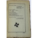 Zegadłowicz Emil, Powsinogi beskidzkie [1st edition] [print run of 320 copies].