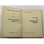 [Dedication] Baranowicz Jan, Song of the Sycamore Bush Katowice 1938 [woodcuts!]