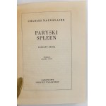 Baudelaire Charles, Kwiaty zła/ Paryski Spleen