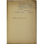 [dedication] Mortkowicz-Olczakowa Hanna, Jesień niezapomniana. Poems about besieged Warsaw 1939 [drawings by Antonia Uniechowski].