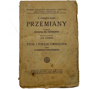 Ovidius Naso Publius (Ovidius), Transformácie/ Morawski Kazimierz, Život a poézia Ovidia