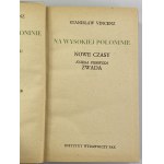 Vincenc Stanislav, O vysokém Poloninu vol. 1-4 [Huculsko].