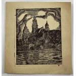 Woodcut - Wawel Castle