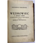 Nietzsche Friedrich, Der Wanderer und sein Schatten [Halbleder][Mortkowicz, 1910].