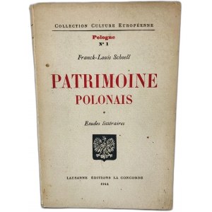 Patrimoine polonaise [Polské dědictví].