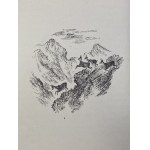 Marchlewski Julian, Sketches about the Tatra Mountains [woodcuts and drawings by Zofia Fijałkowska].