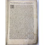 [1550] Ciceronova Rétorika pro Herenia [Ciceronis M. Tullii Rhetoricorum ad Herennium].
