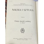 Poliński Aleksander, Dzieje muzyki polskiej w zarysie [Halbschalen].