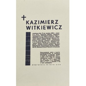 [Faltblatt] Sanduhr von Kazimierz Witkiewicz entworfen von Witold Chomicz