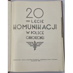 20. Jahrestag der Wiedergeburt der Kommunikation in Polen [1939] [Ledereinband].
