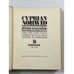 Norwid Cyprian Kamil, Pisma wszystkie vol. I-XI [complete].