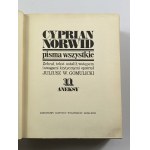 Norwid Cyprian Kamil, Pisma wszystkie vol. I-XI [complete].