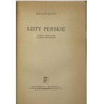 Montesquieu Charles Louis de Secondat, Persian Letters