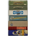 Zestaw ołówków firmowych L. & C. Hardtmuth Mephisto, Johann Faber Nurnberg, Lyra - Orlow, Swano, Feine Bleistifte