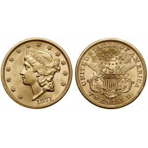 United States of America (USA), $20, 1871 S, San Francisco