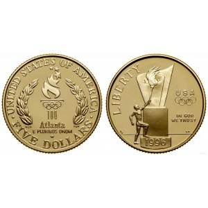 Stany Zjednoczone Ameryki (USA), 5 dolarów, 1996, West Point