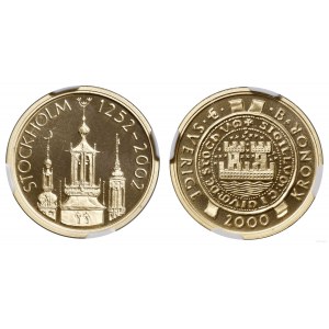 Švédsko, 2 000 korún, 2002, Eskilstuna