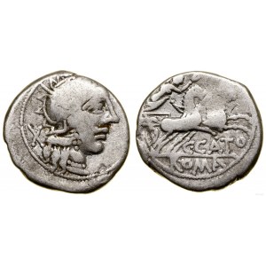Republika Rzymska, denar, 123 pne, Rzym