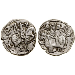 Indie, drachma typu Samanta Deva, 870-1008