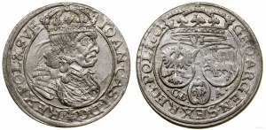 Polska, szóstak, 1661 GBA, Lwów