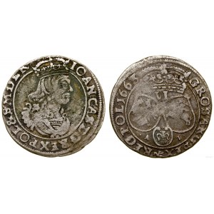 Polen, Sechspfennig, 1663 AT, Kraków