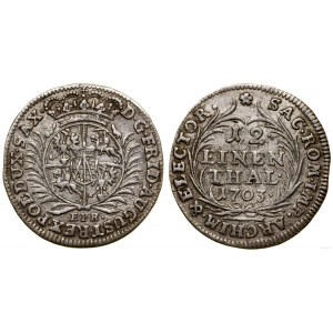 Polen, Dwugrosz (1/12 Taler), 1703 EPH, Leipzig