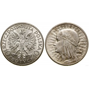 Polska, 10 złotych, 1932, Londyn