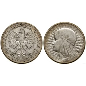 Polen, 10 Zloty, 1932, London