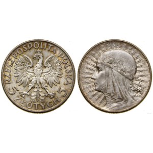 Polska, 5 złotych, 1933, Warszawa