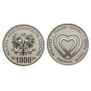 Polen, 1.000 Zloty, 1985, Warschau