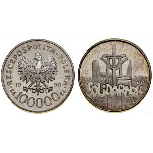 Polska, 100.000 złotych, 1990, Warszawa