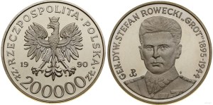 Poland, 200,000 zloty, 1990, Warsaw