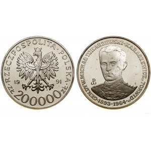 Polska, 200.000 złotych, 1991, Warszawa