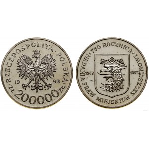 Polska, 200.000 złotych, 1993, Warszawa