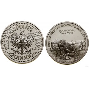 Polska, 200.000 złotych, 1993, Warszawa