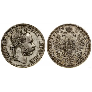 Rakousko, 1 florin, 1889, Vídeň