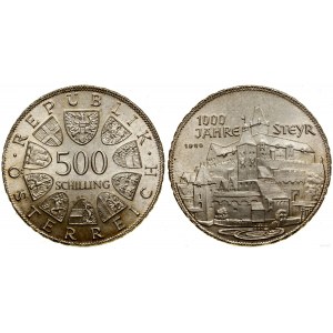 Rakúsko, 500 šilingov, 1980, Viedeň