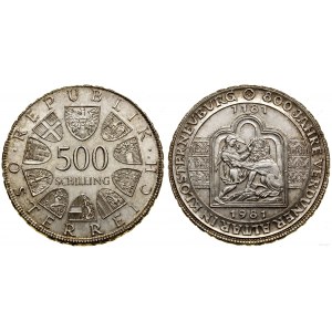 Austria, 500 shillings, 1981, Vienna