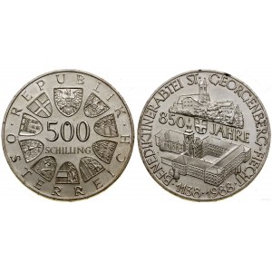 Austria, 500 shillings, 1988, Vienna